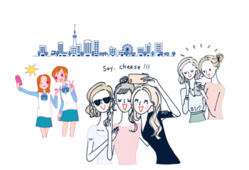 かんたん操作で使いやすいぴくちゃについてのイラスト画像